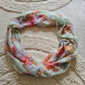 Floral Infinity Scarf